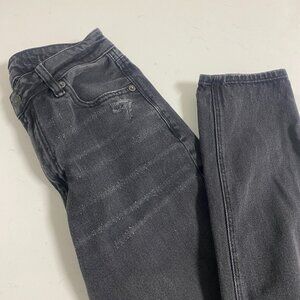 American Eagle Distressed Skinny Jeans - Black Size S